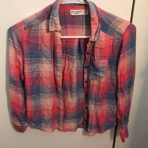 Abercrombie Kids flannel